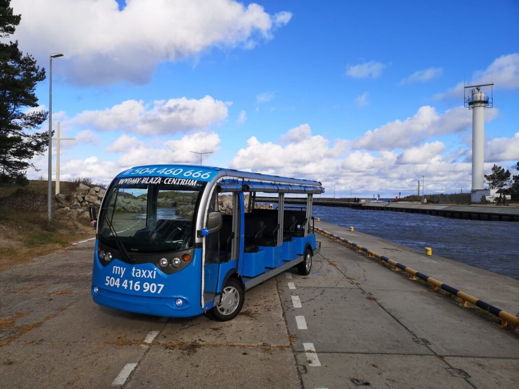 melex łeba na nabrzeżu