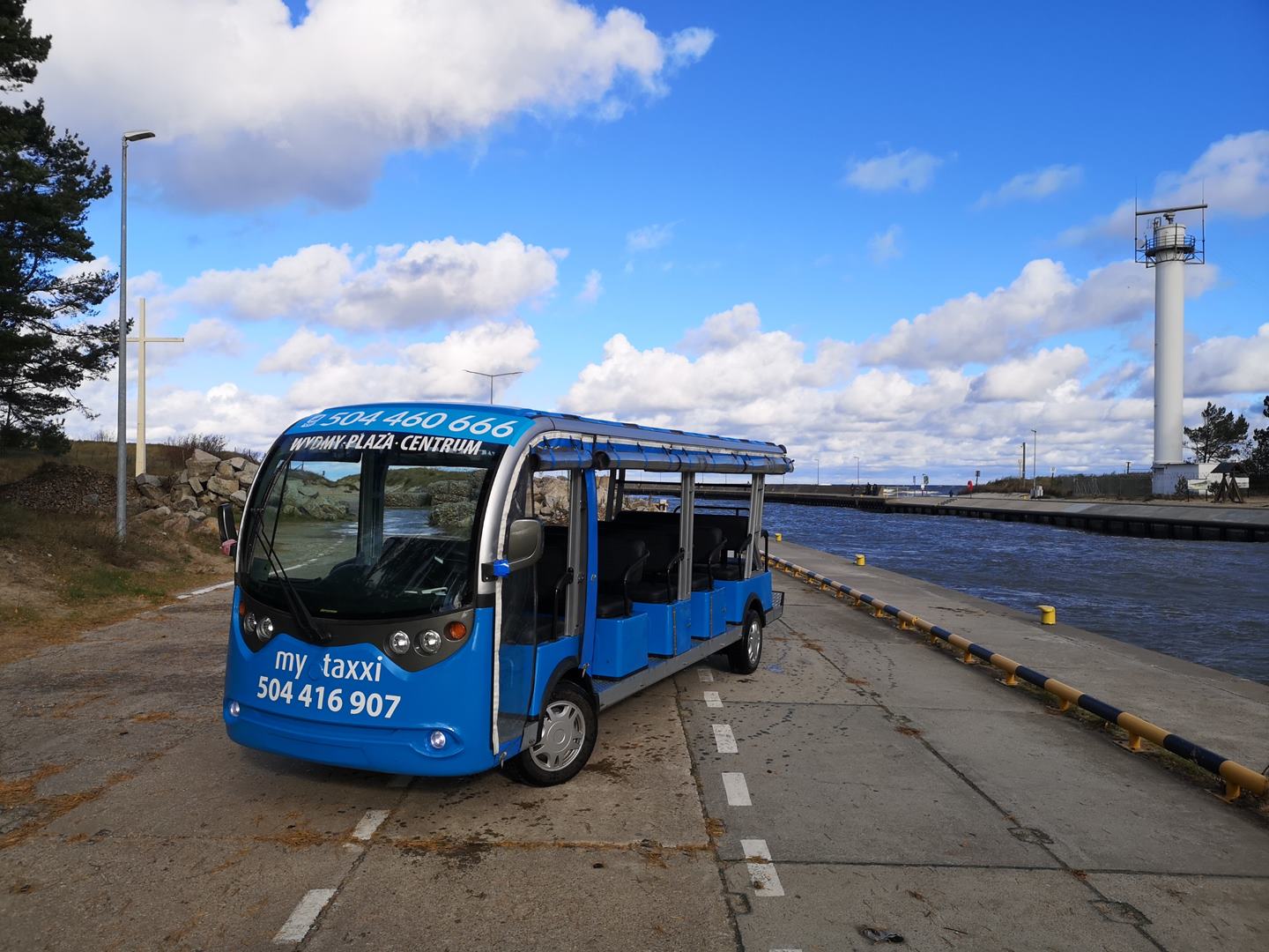 melex łeba na nabrzeżu