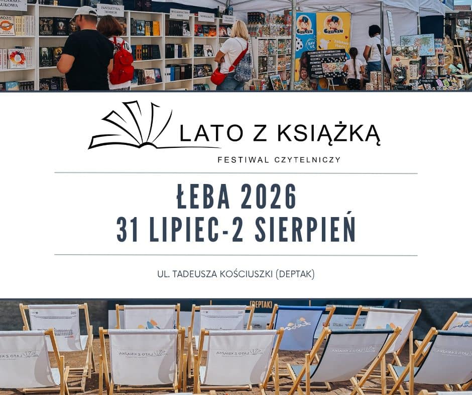 Lato z książką Łeba 2026 wydarzenie deptak